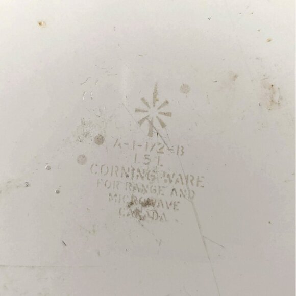 Vintage Corning Ware A-1 1/2-B Wild Flower Casserole Dish with Lid 1.5 Liter - Picture 7 of 7